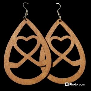 Wood Earrings - Lightweight
